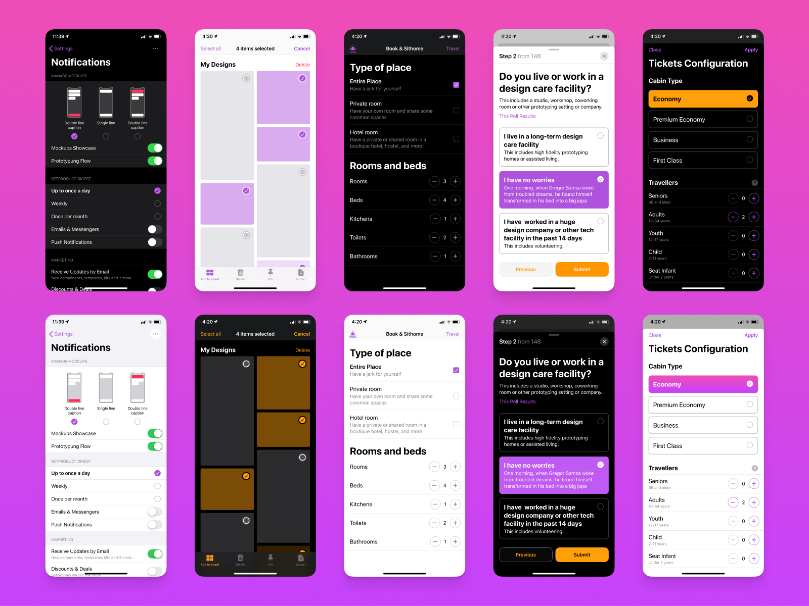 Figma Iphone Template