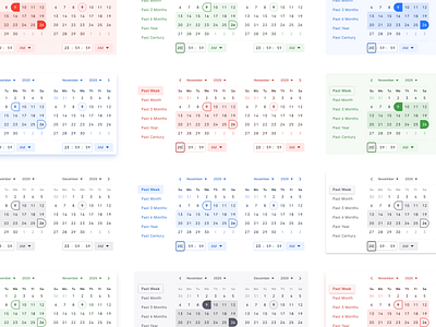 React UI kit - Datepickers & Calendar design templates app calendar date datepicker design development figma material picker react reactjs ui ui kit web