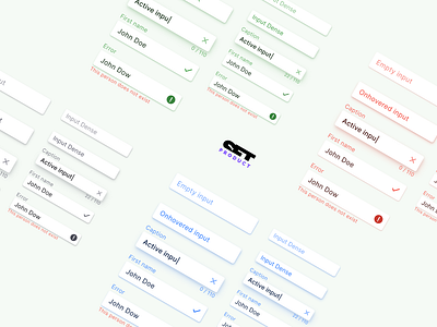 React UI kit - Raised text fields