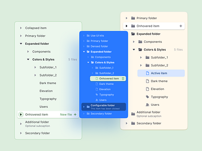 React UI kit for Figma — Design & Code toolkit 2-in-1 app design design system figma material menu mobile nav navigation react templates tree ui ui kit web