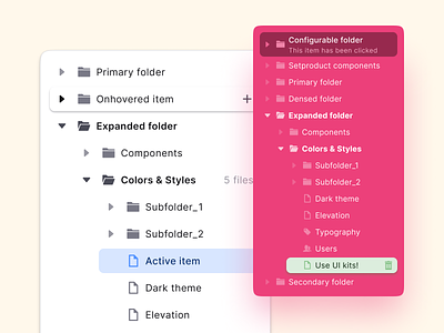 React UI kit for Figma — Design & Code toolkit 2-in-1 app design design system expand figma material mobile navigation reactjs templates tree ui ui kit web