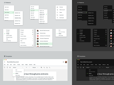 Figma templates — Material Design UI kit admin android app dashboard design design system desktop figma material mobile template templates ui ui kit web webdev
