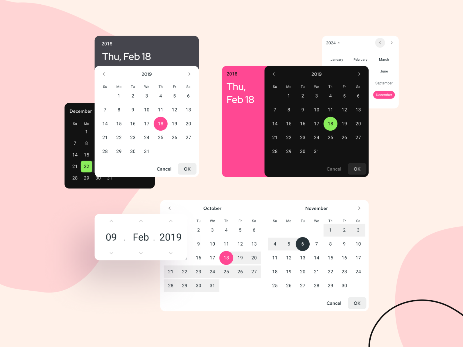 Figma Material Design UI kit - Desktop & Mobile templates by Roman