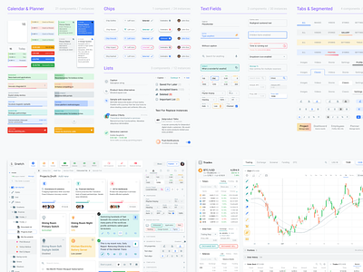 Figma Dashboard UI kit - Material design desktop app components css dashboard design design system desktop figma html material react templates ui ui kit web web app