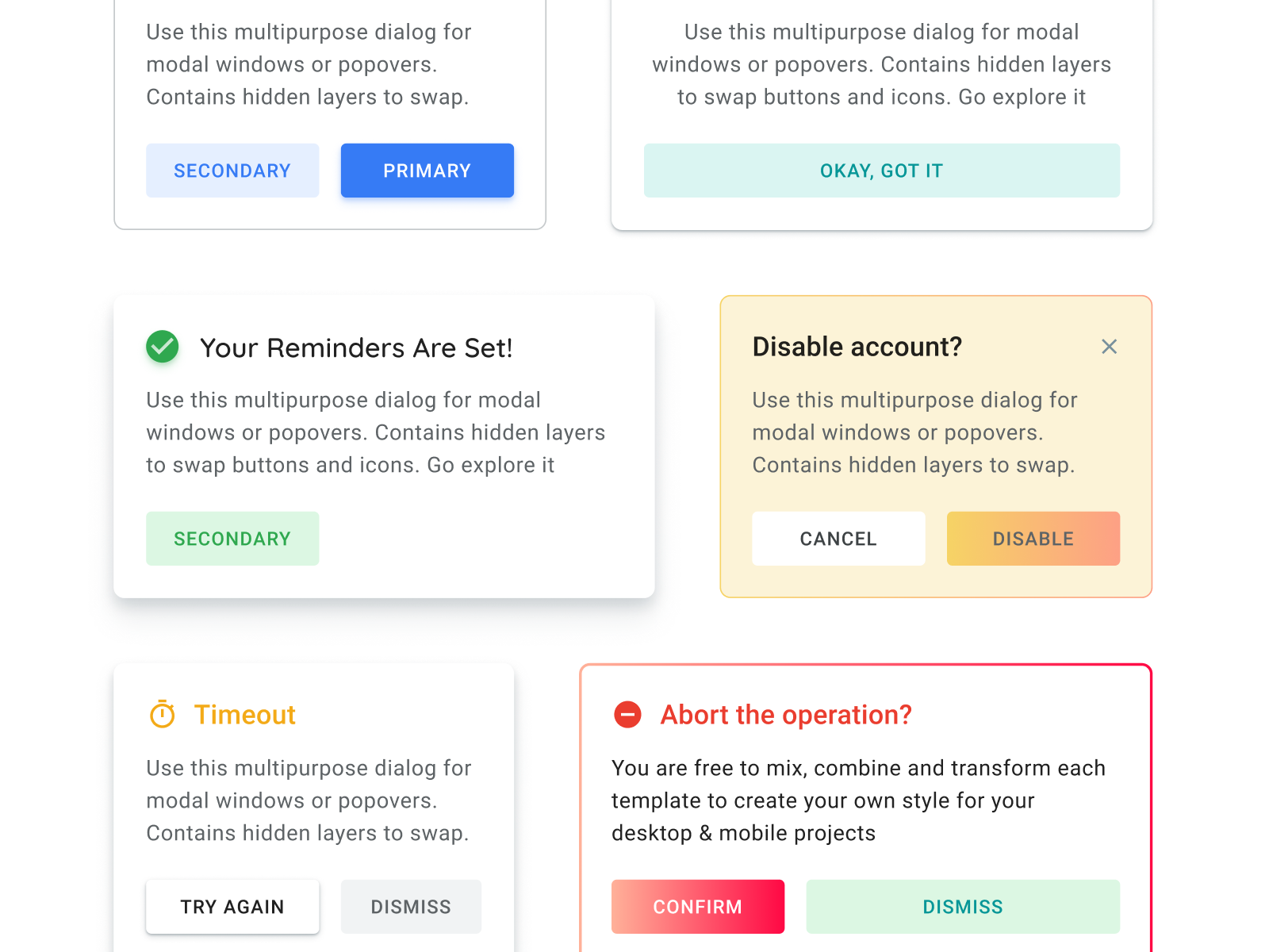 Figma Material Dashboard UI kit & Design system by Roman Kamushken for ...