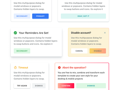 Figma Material Dashboard UI kit & Design system