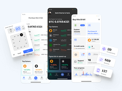 Figma iOS Android UI kit. Mobile design system & app templates android app design design system figma material templates ui ui kit