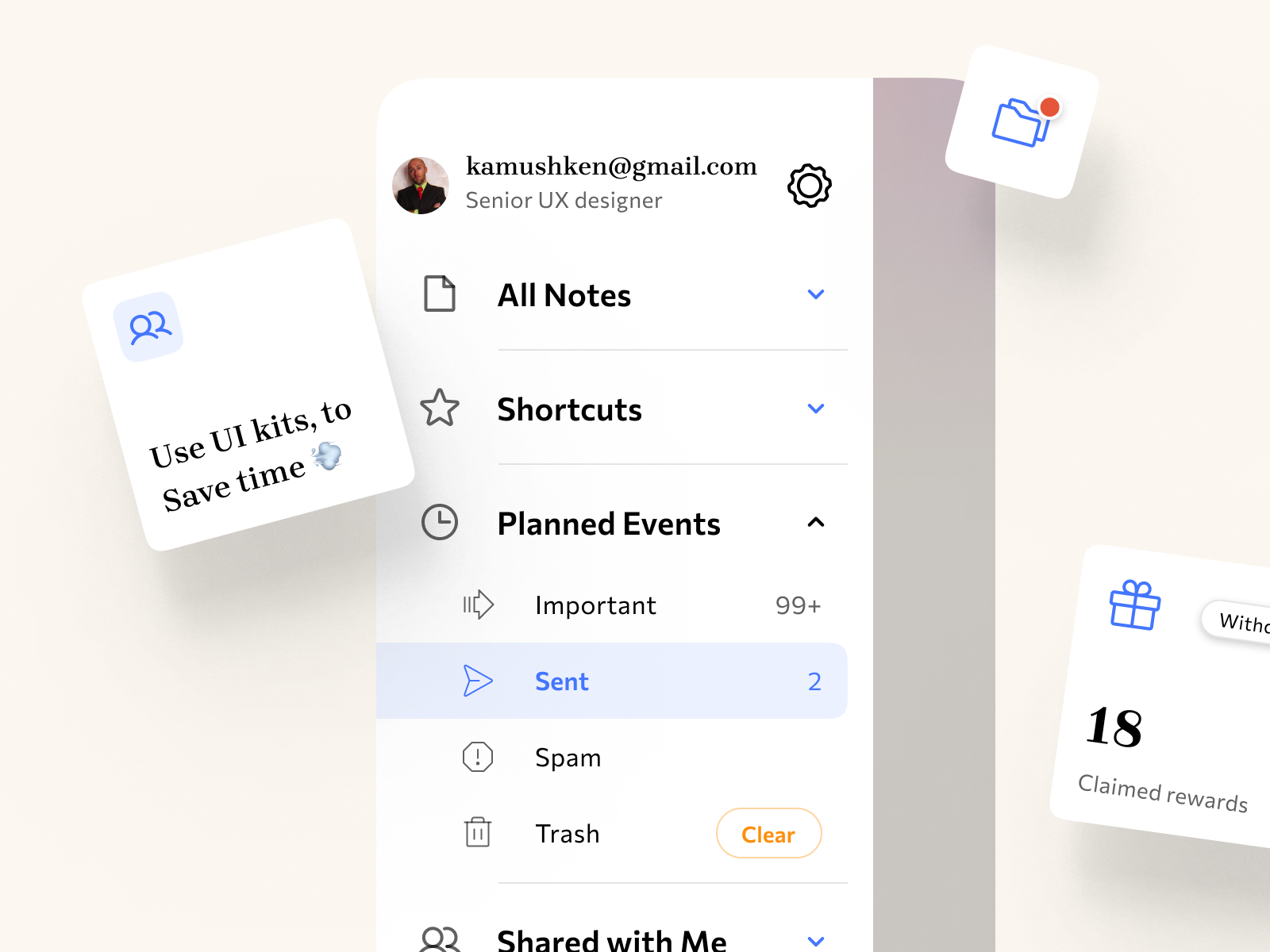 Figma mobile design system for iOS & Android apps