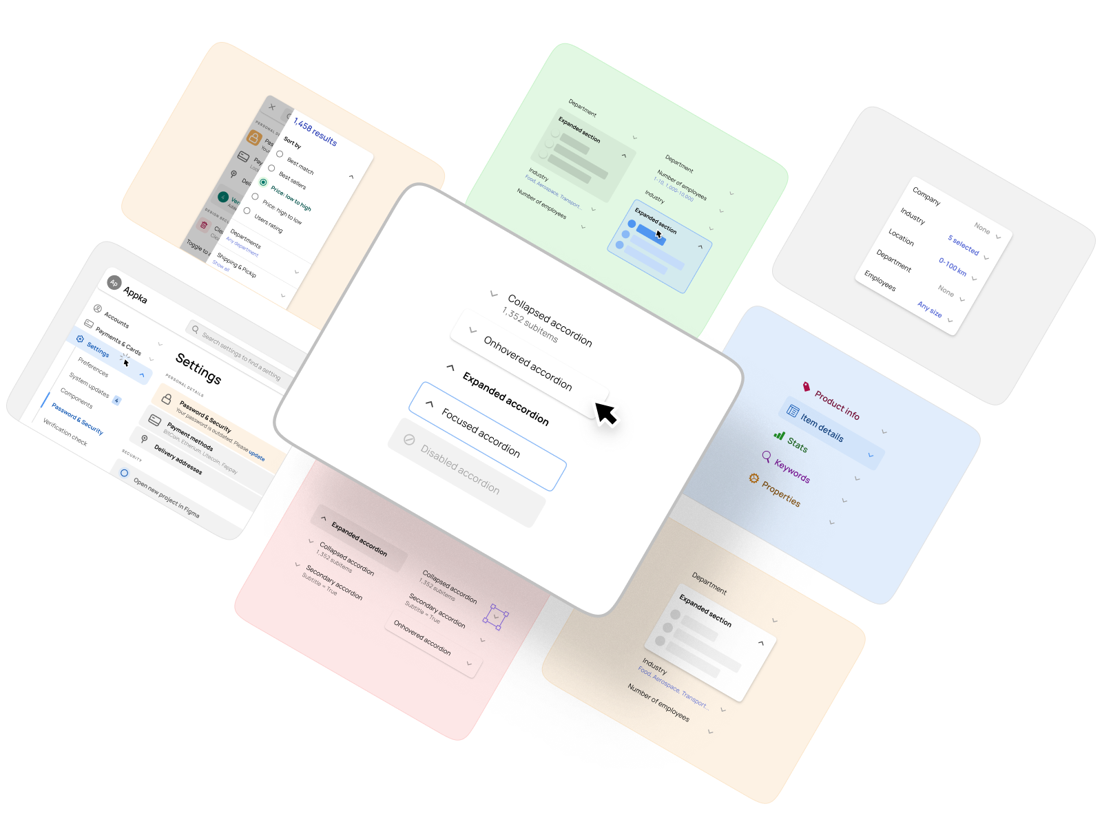 Accordion UI design All you need to know by Roman Kamushken for