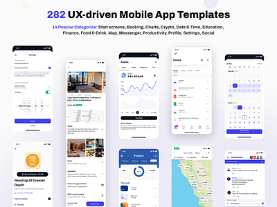 New Figma iOS UI kit with 280+ mobile templates app design figma ios mobile templates ui ui kit