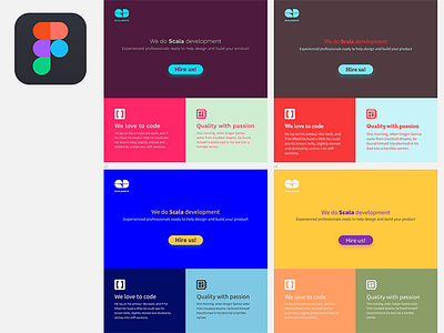 Figma 2.0 simply rocks! brand colors contrastm product figma fonts identy logo protoype squares
