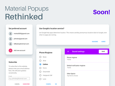 Design system in progress!