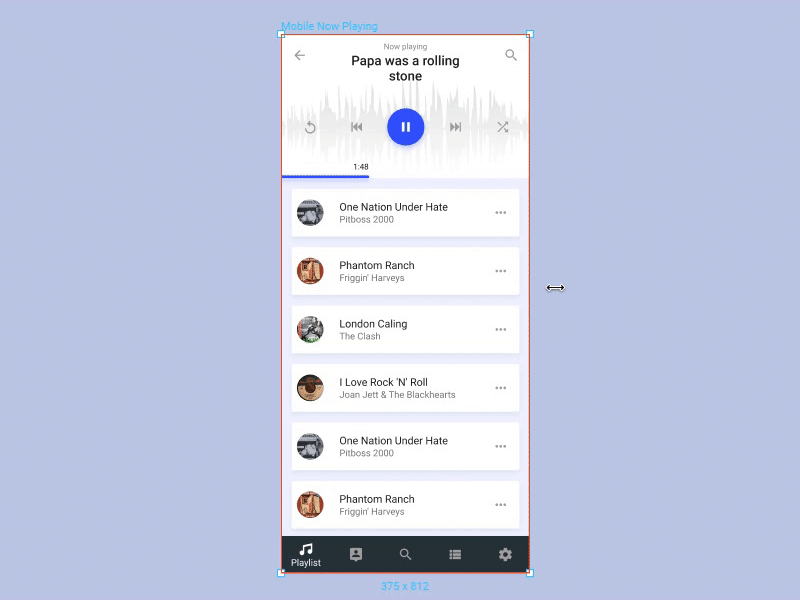 Start your hi-fi prototyping now with Material Design System app button card design dialog material nav bar pop up radio ui web