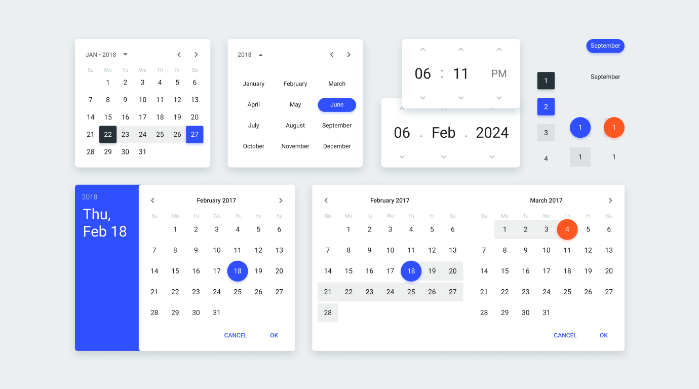 Picker date. Datepicker. Материал дизайн календарь. Календарь material UI. Datepicker UI.