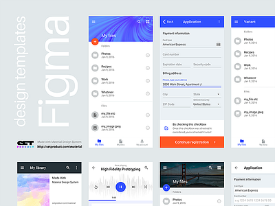 Figma design templates