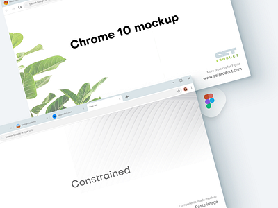 Chrome 10 Figma mockup. New design!