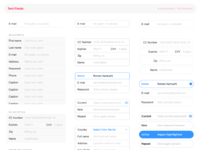 iOS 12 Figma Components · Text Fields by Roman Kamushken on Dribbble