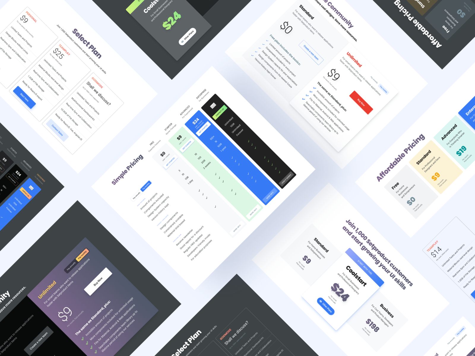 Pricing Plans Ui Design For Web