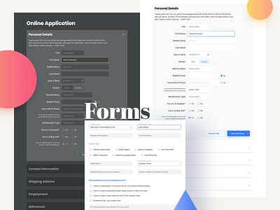 Forms And Inputs For Web Design app block design desktop figma forms input landing material page prototyping responsive site template templates text field ui ui kit web