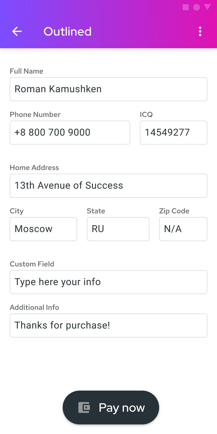 figma android components