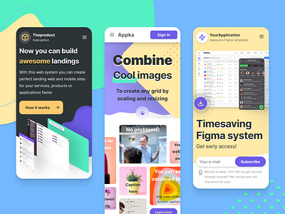 web design with figma