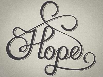 Hope calligraphy cd font lettering type typeface typography