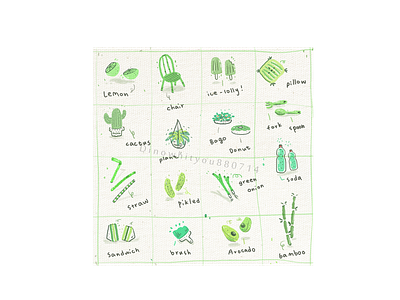 Green Stuff design icon illustration photoshop sai