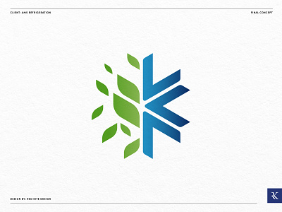 AMS Refrigeration Final Logo Design