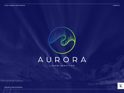 Aurora Laser Services Logo Concept A brand identity brand identity design brand identity designer branding branding design identitydesign logo logo design logodesign logos