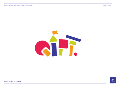Queensland Institute of Play Therapy Logo Design