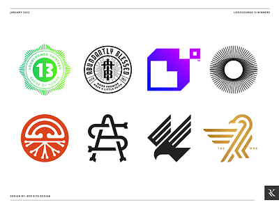 Our LogoLounge Book 13 Winning Logos