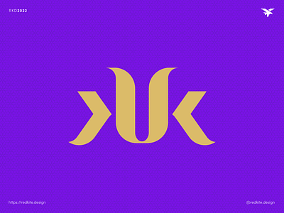 KK Monogram Kebab Shop Logo Design
