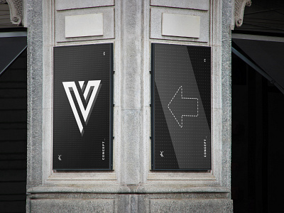 'V' Logo Concept C Mockup brand identity brand identity design brand identity designer branding branding design design logo logo design logodesign logos