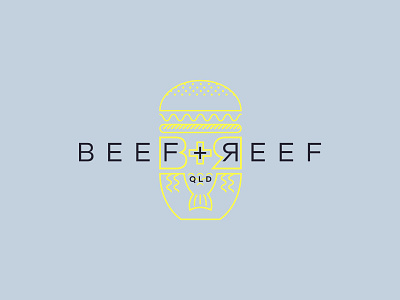 Beef + Reef Logo Concept