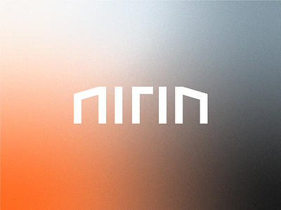 Nirin branding construction design logo logo design minimal minimalism modern simple