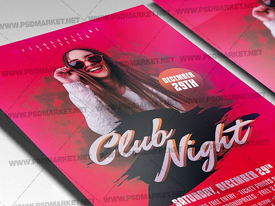 Club Night Template - Flyer PSD club flyer club flyers culture club havana night club party club party flyer rave club rave dj social club soho house