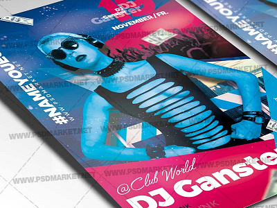 Special Guest DJ Flyer - PSD Template