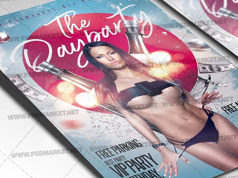 The Day Party Flyer - PSD Template sexy legs red flyer ladies night out poster ladies night out flyer ladies good vibes flyer good friday poster good friday flyer girls night poster girls night out poster feelgood flyer day party flyer bad girls