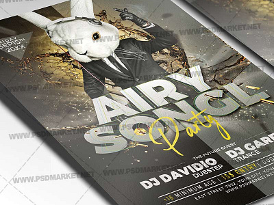 Special Guest Party Flyer - PSD Template