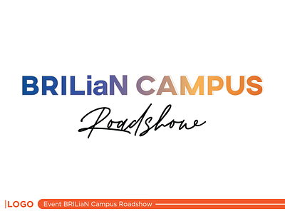 Logo Event BRILiaN Campus Roadshow branding design event graphic design logo logo design