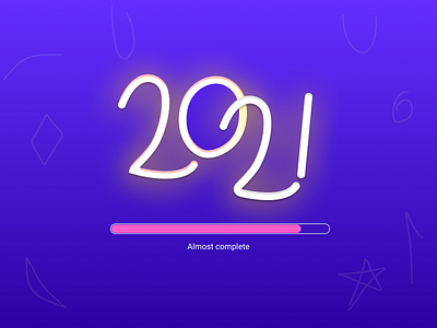 2021 Almost Complete design graphic design ui