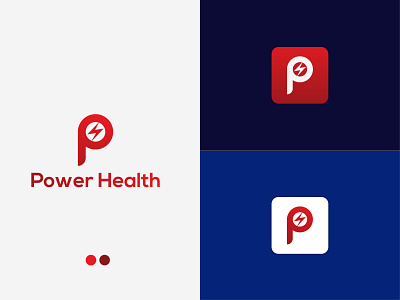 Power Halth app brandimple logo branding crative design halth icon illustration logo logotype power ui ux vector