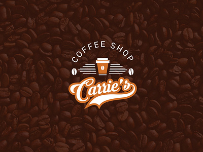 Carrie s coffee shop logo