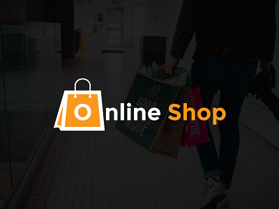 Online shop logo app brandimple logo branding design icon illustration logo logo mark modern online online logo online shop logo vector web design weblogo website design