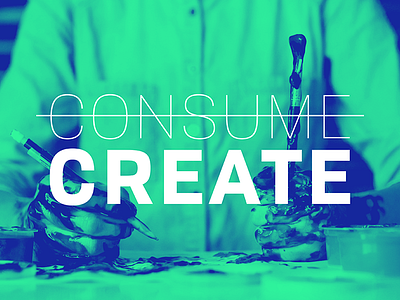 Create consume create unsplash