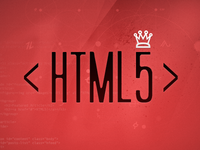HTML5 crown html5 red seegno