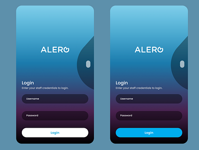 Mobile app login bank app banking cyan gradient login mobile app mobile ui