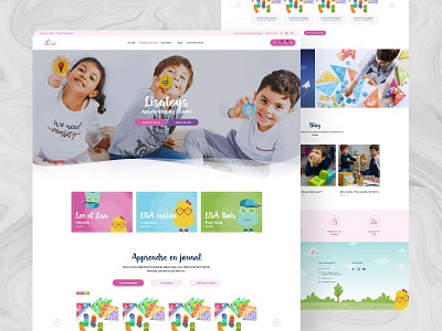 Lisa Toys Online Store – Ecommerce Web Design animation design ecommerce illustration landing page ui user interface ux web design