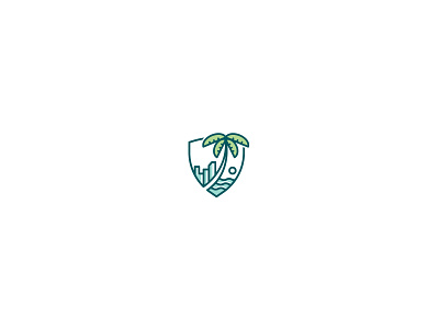 Shields brand identity crest florida icon logo logo design mark miami nature park shield