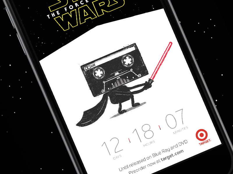 DailyUi14 - Count Down Timer animation countdown dailyui gif ios music starwars timer ui